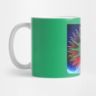 Many Light Beams Mug